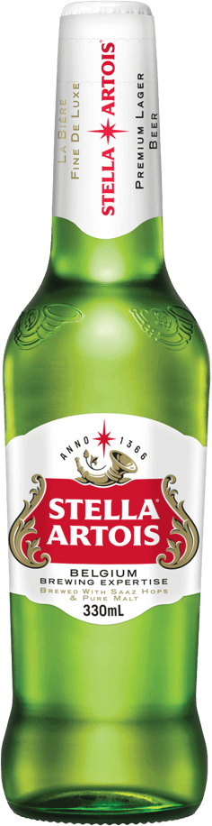 Stella Artois 
      Bottles 330mL